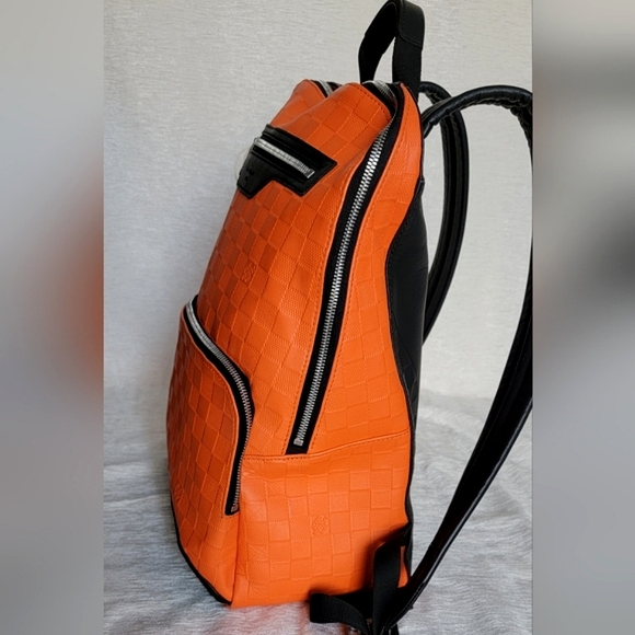 💯 LOUIS VUITTON Damier Infinite Avenue Leather Backpack - Picture 10 of 16